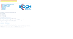 Desktop Screenshot of koch-sanitaertechnik.de